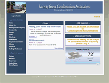 Tablet Screenshot of fairwaygrovecondos.com